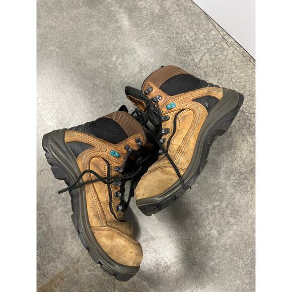 WOMENS SIZE 8 D RED WING SHOES ASTMF2413-18 WATERPROOF BOOTS STEEL TOE - Picture 3 of 6